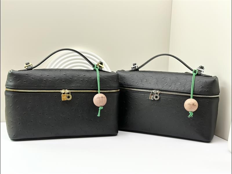 Extra Pocket L27 Ostrich Veins